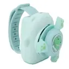 Watch Fan Cartoon Usb Charging Rotating Top Lantern Portable Mini Children's Toy
