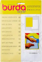 Burda 1300 Tracing Carbon Paper, White/Yellow Item Package Quantity:1 Colour ...