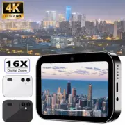 Digital Camera 4K 64MP 16X 3 Inch Touch Screen IR Night Vision Light Video Photo