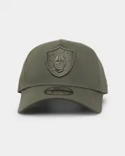 [New Era] New Era Las Vegas Raiders Tonal 9forty A-frame Snapback Olive - Size ONE ONE Olive
