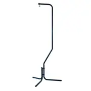 Black Color Bird Stand Pet Cage Hanger Parrot Aviary Iron Frame Canary 162cm