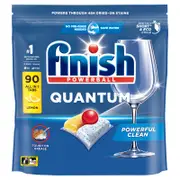 Finish Quantum Lemon Dishwashing Tablets - 90 Pack