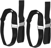 [FRCOLOR] 4PCS Plus Garters for Adjustable High Elasticity Leg Stylish and Secure Fit Elegant Design for Modern Outfits Comfortable Belts Black