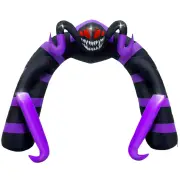 NNEOBA Halloween Spider Arch Inflatable with LED Lights
