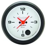 Autometer Phantom Analogue Clock Quartz With Second Hand - 2 5/8 Inch, AU5885
