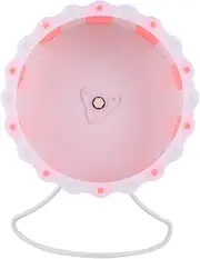 ERINGOGO Silent Hamster Wheel Durable Plastic Pet Exercise Device for Healthy Playtime Running Wheel for Hamsters Gerbils Mice and Pets Fun Exercise Plaything