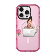 iPhone 16 Pro Impact Case MagSafe Compatible The Daily Hustle (Transparent)
