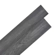 vidaXL Self-adhesive PVC Flooring Planks 5.02 mÂ² 2 mm Black and White