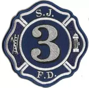 San Jose, CA Fire Department Station 3 NEW Fire Patch !!