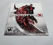 Prototype 2 Manual Instruction Booklet ONLY!!! PS3