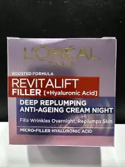 Revitalift by L'Oreal Paris Filler +HA Deep Replumping Night Cream 1.69oz(50ml)