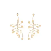 [Cult Gaia] Cult Gaia Ilaria Gold-tone Branch Earrings ONE SIZE GOLD