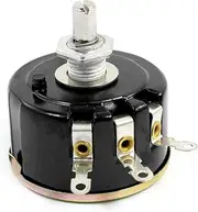 Aexit WX112 (Potentiometer) 050 4.7K Ohm 5% 5W 6mm Round Shaft 3Pin Wirewound (38ry330qf734) Variable Potentiometer