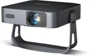 Mini Projector 4K [360°Adjustable Stand & Auto Focus/Keystone] with Netflix O...