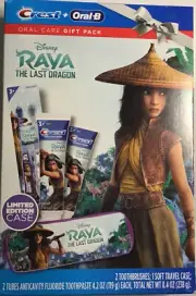 Kids - Raya & The Last Dragon Toothbrush Gift Set - Limited Edition
