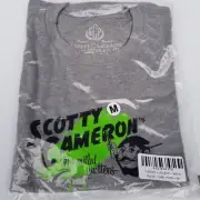 SCOTTY CAMERON CIRCLE T RETRO PALETTE DARK HEATHER GRAY T SHIRT (M)