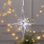 Bd Corner Shop Christmas Decorations Christmas Tree Ornament 1PC Ornament Crystal Christmas Tree Transparent Ornament Pendant Christmas Home Decora...