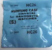 G-S Crystal-Hunting Case Watches #HC26 29.2mm-New-Unopened Factory Package