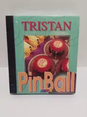 Tristan Pinball 3.5 Disk 5.25 Floppy Disk IBM Tandy Big Box PC Game 1992 Sealed