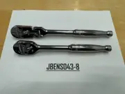 Snap-on Tools USA NEW STYLE 2pc 3/8" Drive 100 Tooth Chrome Standard Ratchet Set