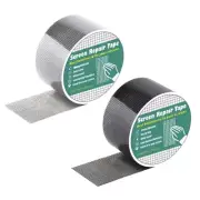 Mosquitoes Proof Fiberglass Window Screen Repair Patches Adhesive Meshes Fixing