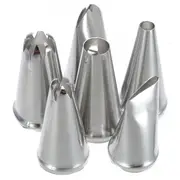 5SET 6pcs Stainless Steel Cake Decoration Icing Piping Nozzle tip
