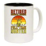 Retired Concrete Finisher Full Time Hunter Mug Cup