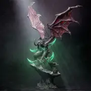 Illidan 1/6 55cm 3D print figure Model Kit Unpainted Unassembled GK
