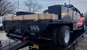 11' Foot Bedrock Flat Bed '17-'23 Ford F-550 w/6 RC tool box, 100gal tank SETUP!
