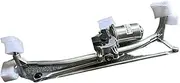 Compatible with Jaguar XF XFR X250 Front Windshield Wiper Linkage W/Motor C2D3544/C2Z3314