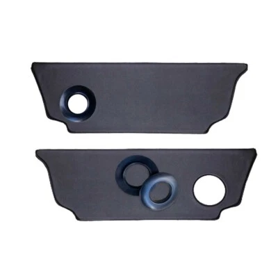 Rear Kick Panel Heater Grommet Set Black Volkswagen Vw Beetle Bug 1960 - 1979 (for: Volkswagen)