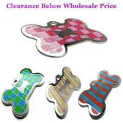 MyIDDog 316L Stainless Steel Pet Tag with no Engraving - 130 Pack Clearance Sale