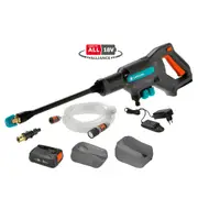 Gardena Battery Aquaclean Pressure Washer 18V P4A 14800-52 Kit Garden Tool
