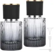 Segbeauty Travel Perfume Refillable Bottle, 2 Pcs Perfume Atomiser 30 ml, Gla...