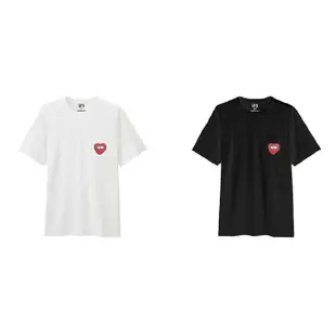 【HYDRA】Uniqlo UT X Kaws OriginalFake 聯名 短T 口袋 愛心 XX 白色