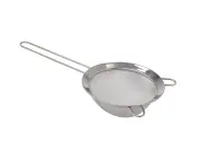 Cuisena Stainless Steel 16cm Strainer Pasta/Fruit Drainer w/ Long Handle Silver
