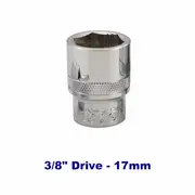 Kincrome K26012 - LOK-ON Socket 17mm 3/8" Drive