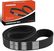 A-Premium Engine Serpentine Drive Belt Compatible with Freightliner, Kenworth, Sterling Truck & Western Star Cars - 114SD, 122SD, M2 112, Sport Chassis, W900, L7500, L8500, LT7500, LT8500, 4700SB