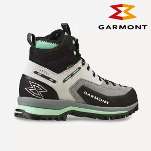 GARMONT 女款 GTX 中筒多功能登山鞋 Vetta Tech WMS 002468｜米其林大底 GoreTex 防水透氣 健行鞋 飛拉達 鐵索攀岩 UK5 灰-綠