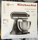 KitchenAid K45SSOB CLASSIC 4.5qt Tilt- Head Stand Mixer - Onyx Black UnopenedBox