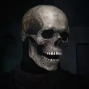 Full Cosplay Accessory Mouth Prop Halloween Head Skull Mask Cover Costume Moving