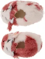 [Healvian] 1 Pair Adorable Cow Slippers Warm Fuzzy Shoes for Lightweight Comfortable Footwear with Cute Cow Pattern for Indoor Play and