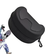 [Generic] Ski Goggle Case,Hard Ski Goggle Case EVA Box | Snow Swim Goggles Storage Water Resistant Shockproof Shell, Safety Zippered Case Hard EVA Protection Shell For Snow Sport