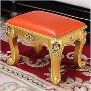 Footstool Dressing Table Make-up Make-up Bench Make-up Thick Padded Padded Chair Piano seat Bathroom Bedroom abs Legs and Easy to Clean K
