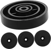 LIGIGWASH 4pcs Speaker Isolation Pads for Turntables Anti-vibration Feet for Speakers Nonslip Furniture Pads Rubber Construction