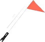 HONMEET Adjustable Safety Flag Kit for Boys and Girls Bicycles Polyester Bike Flags Enhance Child Bike Visibility