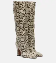 [Paris Texas] Paris Texas Lavinia 100 leather knee-high boots AU 11 multicoloured