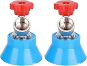 2PCS High Pressure Agricultural Water Sprayer Nozzle G3/8 Thread Mist Nozzle Adjustable Alloy Atomizing Sprinkler for Garden Lawn