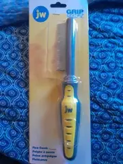 JW Grip Soft Flea Comb New In Packaging