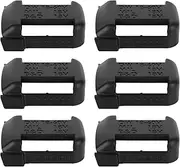 6Pcs Battery Power Mount Connector Adapter Dock Holder, Compatible with Protective Case, Secure Installation, High Temperature, Nylon 66 Material, Convenient